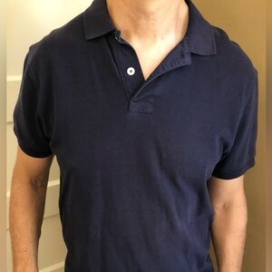 J. Crew Navy Medium Slim Classic Polo Shirt